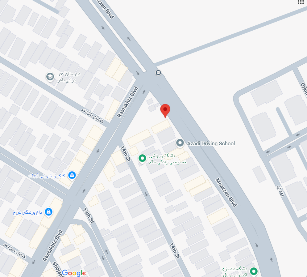 jadid نقشه خوابگاه پروین اعتصامی